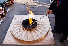 90 years of the eternal flame at Paris's Arc de Triomphe #flame #eternal