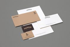 Gisela Beer  |  http://giselabeer.com"Mundo is a small Melbourne café and bakery with an old fashioned charm. True to its name Mundo #branding #stationery