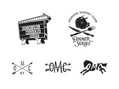 Original Makers Club - Jon Contino, Alphastructaesthetitologist #lettering #logos #branding #design #custom #type #drawing