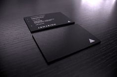 Armarion #uv #business #card #print #screenprint #black #paper #cards #luxury
