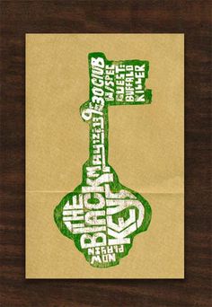 Doug Sheets | Black Keys Poster #letterpress #poster