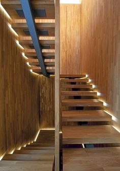 30 Wooden Types of Stairs for Modern Homes #stairs #staircase #stair