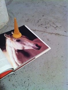 FFFFOUND! | All This Shit Is Old™. #waffel #horse #unicorn