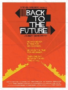 dave will design - a freelance graphic designer based in Liverpool: Back to the Future Vintage Poster #design #graphic #the #back #future #to