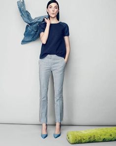Likes | Tumblr #fashion #trousers #grey