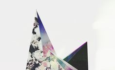 pyramidal. // by Q U A N T U M #design #graphic #floral #geometric #triangles