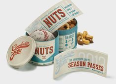 Student Work Packaging Design by Allison Chambers #retro #can