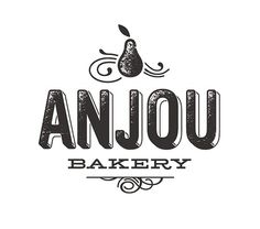 Anjou Bakery logo #logo #vintage #branding