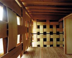 Wood Block House by Tadashi Yoshimura Architects #interior #wood #design
