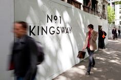 dn&co. | No. 1 Kingsway #signage #typography