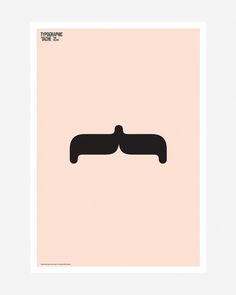 typetoken® | Showcasing & discussing the world of typography, icons and visual language #ryan #typography #dixon #poster #moustache