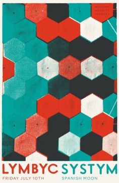 SCOTT CAMPBELL #lymbyc #system #polygons #poster