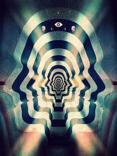 Leif Podhajsky's psychedelic graphics #design