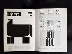 Typomanie, Jean Alessandrini (1977) #reductive #iso #animal #pictogram