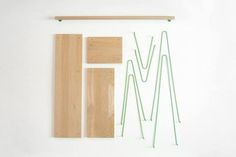 Bridge Shelves by Outofstock Design #modern #design #minimalism #minimal #leibal #minimalist