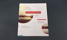 Watermark - Words by the Water on the Behance Network #print #layout #magazine