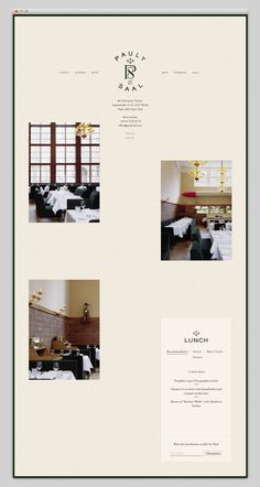 Restaurant website #design #web #restaurant