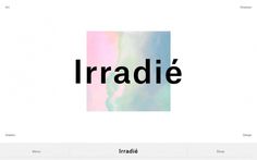 Irradie creative direction france design webdesign website shop francais inspiration mindsparkle mag