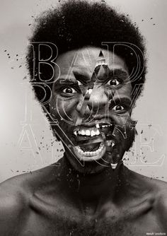 Bad_Romance_by_revuh.png (PNG-afbeelding, 746x1056 pixels) #white #design #black #illustration #photoshop #and