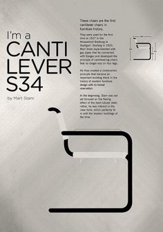 CHAIRS – A tribute to seats #s34 #mart #chairs #seats #stam #cantilever #tribute #poster #armchair #to