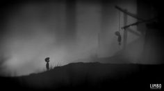 Gallery (LIMBO) #white #black #illustration #and #game
