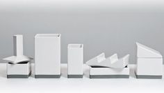 Desktructure by Hector Serrano for Seletti Photo #desktop #box #desk #pen #holder