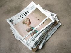Newspaper #news #design #newspaper #editorial