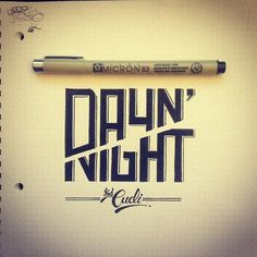 Day n #lettering #typography
