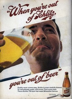 VintageAd.jpg (741×1024) #beer #schlits