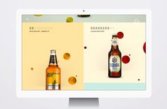 beer, website, design, ux, ui, circles