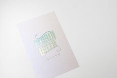 Pearly Queen London on Behance #logotype #holographic #branding #business #card #typography #swimwear #identity #stationery #passport #foil #neon