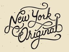 Dribbble - NYO by Mads Burcharth #lettering #awesome
