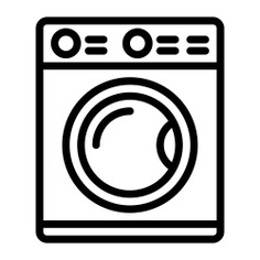 See more icon inspiration related to household, fashion, washing machine, laundry, electronics, housekeeping, furniture and household and electrical appliance on Flaticon.