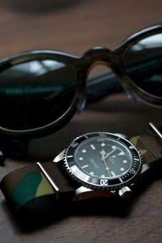 metaphor. #glasses #sun #camouflage #time #watch #rolex