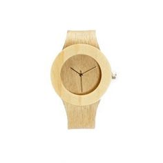 Each iconic and minimalist watch is unique with its own wood grain pattern. #design #iconic #wood #product #industrial #minimal #watch #style