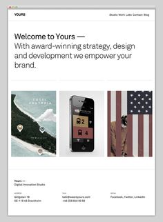 Yours #website #layout #design #web