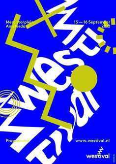 Westival poster sketch 1 #design #poster #typography