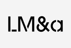 LM&a by Charley Massiera #logo #logotype #typography