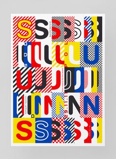 Baubauhaus. #tiles #suns #poster #repetition #typography