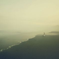 La Lettre de la Photographie #fog #self #photography #portrait #beach