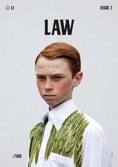 LAW Issue 2 #cover #photography #fashion #law #magazine
