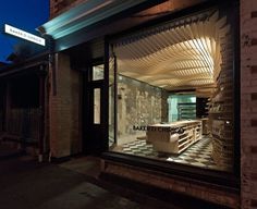 Dezeen » Blog Archive » Baker D Chirico by March Studio #interior design #architecture #bakery #faade