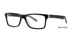 Black Matt Vivid Eyeglasses Vivid 837.