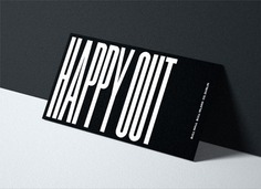 Happy Out Identiy - Mindsparkle Mag Together We Create designed Happy Out – a new coffee shop in a shipping container on the edge of Bull Island out in Dublin Bay (in fact, it's probably the beginning of a new outdoor coffee empire). #logo #packaging #identity #branding #design #color #photography #graphic #design #gallery #blog #project #mindsparkle #mag #beautiful #portfolio #designer