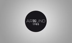 Around 1985 - Logo & business card #circle #around #simple #minimal #logo #caselli #anna