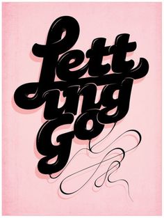 Letting Go on the Behance Network #illustration #lettering #typography