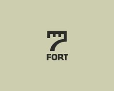 16.logo design #design #identity #7fort #logo #clever