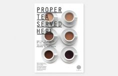 Moving Brands – All About Tea | September Industry #type #tea #swiss #poster