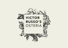 Victor Russo's Osteria on Behance #brand #illustration #identity