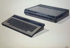 Atari 1200 & A300 Concept Sketches - Creative Journal #sketches #concept #atari